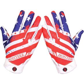 قفازات Honteez Elite Grip Pro لكرة القدم لأجهزة الاستقبال - أداء محسن وخيارات الحجم