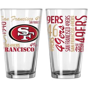 San Francisco 49ers Official NFL 16 fl. oz. Spirit Pint Glass in Saudi Arabia