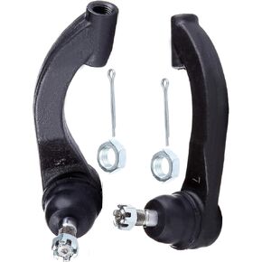 SCITOO 2PC Front Suspension Kit for Chrysler Cirrus 1995-2000 for Chrysler Sebring 1996-2006 for Dodge Stratus 1995-2006 for Plymouth Breeze 1996-2000 Outer Tie Rod Ends Auto Parts