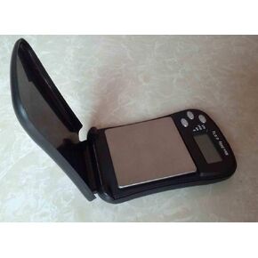 Newline Digital Pocket Jewelry Fliptop Accurate Scale, SHP0003-Silver