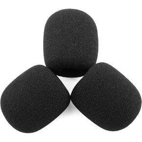 LEFXMOPHY Windscreen for Shure PGA31 SM35 SM31 Replacement Wind screen Microphone Spongue Pop filter 3-Pack Foam Cover