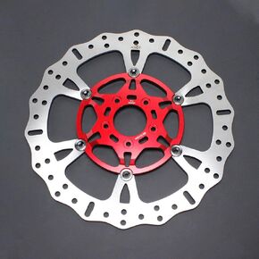 POWERJAMES Black 14.0" Big Front Brake Rotor Disc Fits for Harley Davidson 08-23 Touring Street Road Ultra Electra Glide with 17.0“ or Bigger Wheel with 3.25" Bolts Circlt Mount (Inner Black)