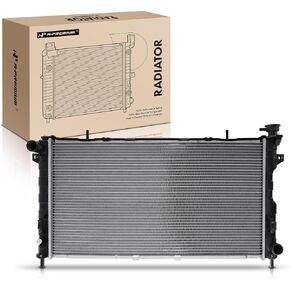 A-Premium Engine Coolant Radiator Compatible with Chrysler Voyager 2001-2003 3.3L, Town & Country 2001-2004 3.3L 3.8L & Dodge Caravan 2001-2004 3.3L, Grand Caravan 2001-2004, Replace# 4809225AG