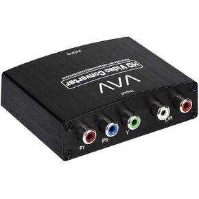 مكون لمحول HDMI، YPbPr إلى HDMI Coverter، 5 RCA إلى HDMI Coverter، يدعم محول الصوت والفيديو 1080P HDMI V1.4 لـ DVD/PSP/Xbox360 إلى شاشة HDTV in Kuwait