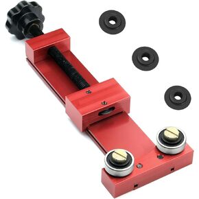 Sporthfish 66490 Oil Filter Cutter with 3 Blades, Adjustable Cut Range 1-3/4'' to 5-3/4'' Oil Filter Cutting Tool Aluminum, Red