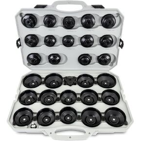 Mishimoto Cup Style Oil Filter Wrench Set, 30 Pieces