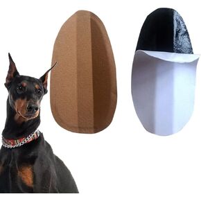 Andy's Orchids Dog Ear Stand Up Support Tool Sticker, Dog Ear Fixed Correction Vertical Holder for Doberman Pinscher Sheltie Corgi Puppies 2.7 * 1.38 inch