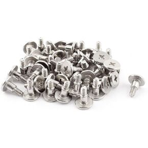 uxcell Laptop Shockproof Phillips Flat Head Bolts HDD Hard Drive Screws 50pcs