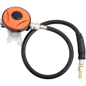 Qiilu Scuba Regulator Diving Regulator Resin Gel Scuba Dive Snorkel 2Nd Stage Regulator Explorer with Mouthpie Diving Equipment Sory in Kuwait