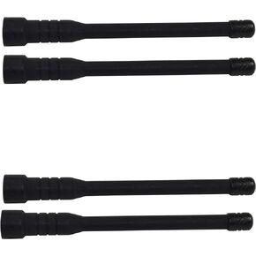 HQRP 4-Pack VHF High Gain Antenna Compatible with Vertex Standard VX-261, VX-264, VX-300 VX-350, VX-351, VX-354