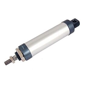 Baomain Mini Air Cylinder MAL 32 X 100 Single Male Thread Rod Dual Action 32 Bore 100 Stroke