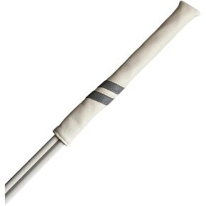 Classic Golf Alignment Stick Cover Headcover Holder 13in Hold at Least 2 Sticks - White, Light Blue, Black Soft Synthetic Leather Well Made