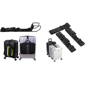 حزام خطاف الأمتعة Vigorport، خطاف J لإضافة حقيبة الأمتعة وأشرطة موصل الأمتعة لتوصيل أمتعتك الثلاثة معًا in Kuwait