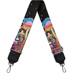 GLENLCWE Tribal Horse Aztec Print Purse Strap Wide Shoulder Strap Adjustable Replacement Belt for Crossbody Canvas Handbag Luggage