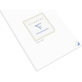 Clairefontaine "Triomphe" Stationery Tablet, Blank, A5 (5.75" x 8.25")