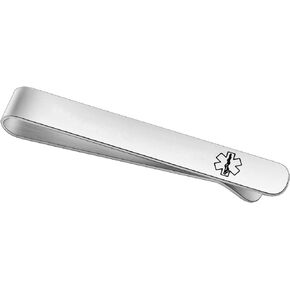 SEIRAA Tie clips Paramedic Jewelry Gift Emergency Medical Technician Jewelry