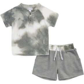 Splendid baby-boys Verde Wash Tee Short Set