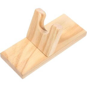 Stand for Hot Glue Wooden Hot Glue Stand Mini Glue Stand Wooden Holder Shelf Hot Glue Accessories - Random Color