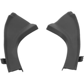 Right Left Front Wiper Side Cowl Extension Cover Trim Black Compatible with RAV4 2006-2012