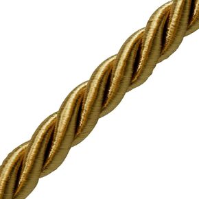 Trims by the Yard Reed 3/4" Twisted Cord Gold | (10 Yard Cut) Trim