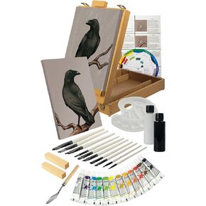 DDKG Adult Sip and Paint Kit - Perfect for Parties, Girls' Night, Couples, and Relaxing Creative Fun - Complete Canvas Painting Set for Adults