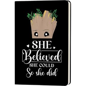 Funny Groot Gifts Today I Feel I Am Groot Leather Notebook TV Movie Gifts Inspirational Gifts for Son Daughter Groot Lover Gifts Birthday Gifts for Daughter Son (take pride)