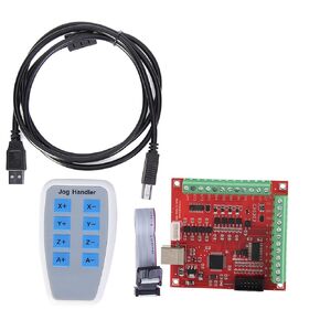 MACH3 Motion Controller, USB MACH3 100Khz Motion Controller Card, USB Interface Board Breakout Board for CNC Engraving