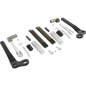 KUAFU Left & Right Lever Kit Compatible with Bobcat 630 631 632 641 642 643 645 653 Replacement for 6724776 6724775 Bob-Tach Lever Steel Black