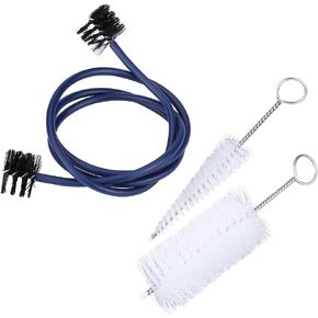 VGEBY1 Trumpet Cleaning Care Kit, Trumpet Clean Brushes Set Musical Instrument Maintenance Care Accessory for Trumpet Mouthpiece