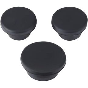 Tailgate Plug, 3Pcs Tailgate Rubber Plug Spare Tire Kit for Jeep Wrangler JK 2007-2018 Spare Tire Carrier Bumper Tramp Stamp Parts Accessories