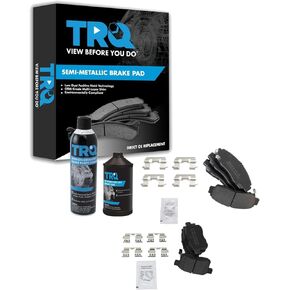 TRQ Brake Pads Compatible with 2009-2010 Acura TSX 2008-2010 Honda Accord