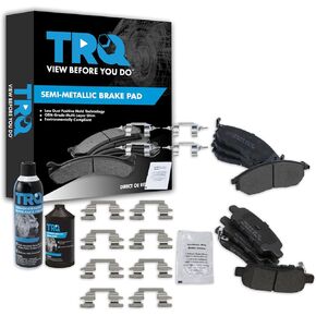 TRQ Brake Pads Compatible with 05-19 INFINITI 06-19 Nissan