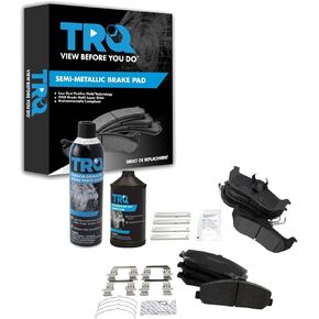 TRQ Brake Pads Compatible with 06-10 INFINITI 06-11 Nissan