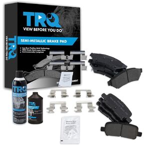 TRQ Brake Pads Compatible with 2005-2008 Buick LaCrosse 2004-2007 Pontiac Grand Prix