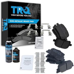 TRQ Brake Pads Compatible with 2000-2001 Lexus ES300 Toyota Camry