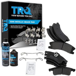 TRQ Brake Pads Compatible with 1999-2004 Jeep Grand Cherokee