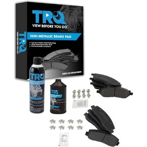TRQ Brake Pads Compatible with 2005-2007 Ford F-250 Super Duty F-350 Super Duty
