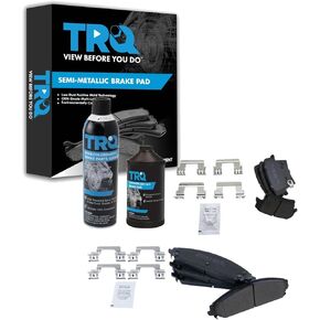 TRQ Brake Pads Compatible with 05-19 Chrysler Dodge