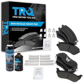 TRQ Brake Pads Compatible with 2003-2007 Jeep Liberty