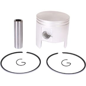 Outboard Engine 66T-11631-01-93 STD Piston Set & 66T-11603-00 Ring for Yamaha 40HP E40MH 40X Boat Motor/for Parsun Hidea Makara HDX, 80mm STD