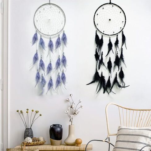 ADOTBLOB Dream Catcher Boho Tree of Life Large Handmade Macrame Wall Hanging Bohemian for Girls Wedding Party Nursery Cafe Home Bedroom Gypsy Decor with Gift Box in Saudi Arabia