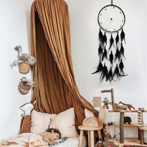 ADOTBLOB Dream Catcher Boho Tree of Life Large Handmade Macrame Wall Hanging Bohemian for Girls Wedding Party Nursery Cafe Home Bedroom Gypsy Decor with Gift Box in Saudi Arabia