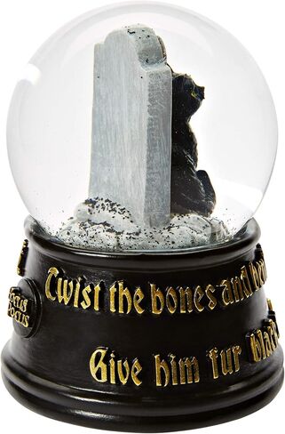 Spirit Halloween Hocus Pocus Binx Water Globe | Officially Licensed | Halloween Decor | Home Décor | Indoor Décor | Disney in Saudi Arabia