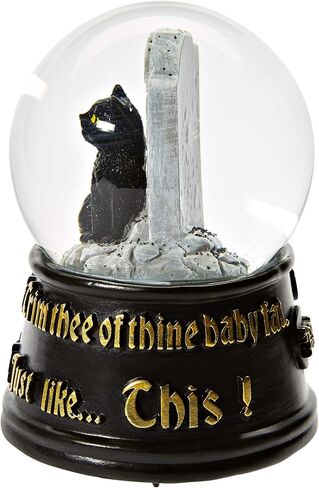 Spirit Halloween Hocus Pocus Binx Water Globe | Officially Licensed | Halloween Decor | Home Décor | Indoor Décor | Disney in Saudi Arabia