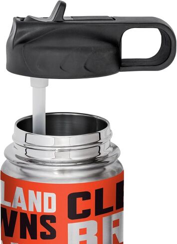Rico Industries NFL Footbal 22oz Stainless Steel Tumbler with Lid - Great For Coffee, Tea, Water or Cocktails in Saudi Arabia