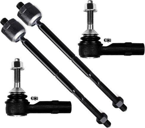 SCITOO 4-PC SET Suspension Kit For Ford Flex Taurus Taurus X For Mercury Sable Inner Tie Rod End,Outer Tie Rod End in Saudi Arabia