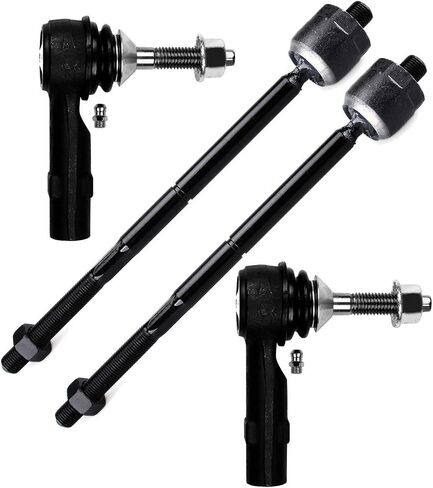 SCITOO 4-PC SET Suspension Kit For Ford Flex Taurus Taurus X For Mercury Sable Inner Tie Rod End,Outer Tie Rod End in Saudi Arabia
