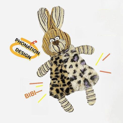 SINMORA 3PCS Crinklea Paper Animal Series Dog Toys Velvet Puppy Squeky Toys Dog Chew Toys Clean Teeth Designed for Puppy Small Medium Dogs in Saudi Arabia