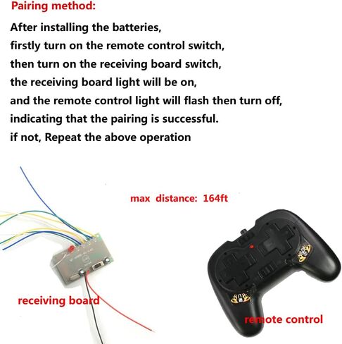 Delinx 4 8 Channels 2.4GHz Long Range RC Transmitter and Receiver Remote Control Motor Controller kit for DIY Kids Toys Projects (8 Channels) in Saudi Arabia