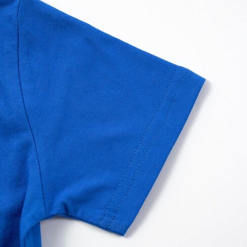 تي شيرت HILEELANG للأطفال الصغار بأكمام قصيرة تي شيرت صيفي قطني كاجوال برقبة مستديرة ورسومات جرافيك in Kuwait